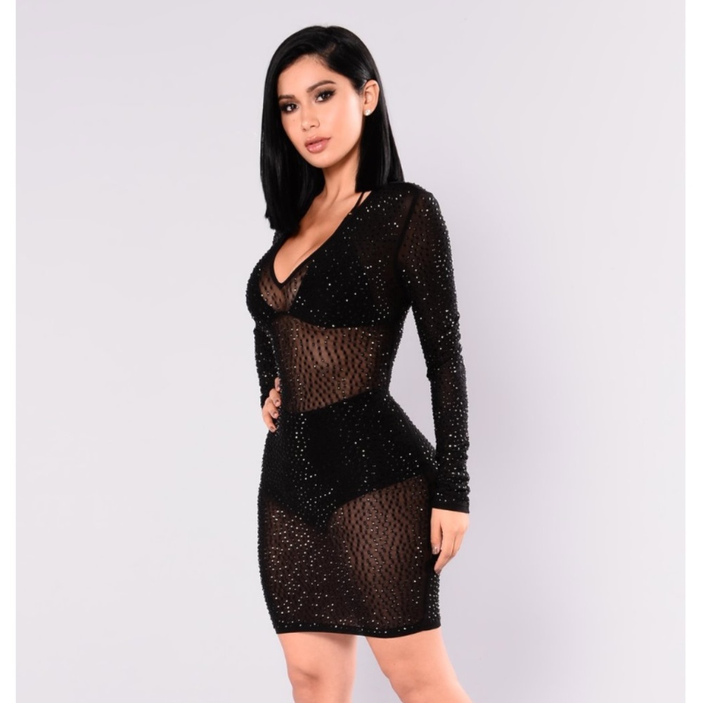 Isabela Rhinestone Dress